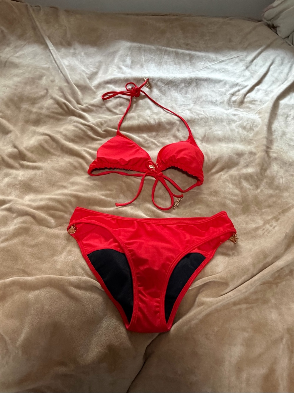 Kt Knix Classic Red Women's Bikini Set Medium